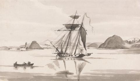 Washington sailing to Barbados