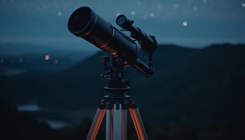 night sky telescope image