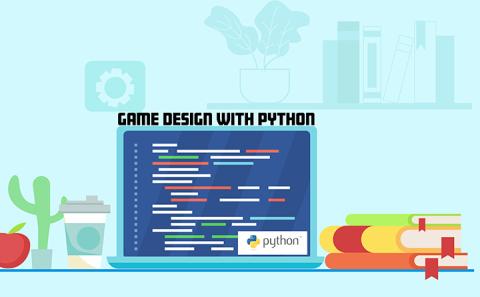 Game Design with Python image_Credit Freepik and Python logo