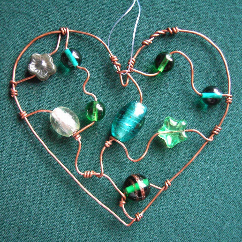 Beaded Heart