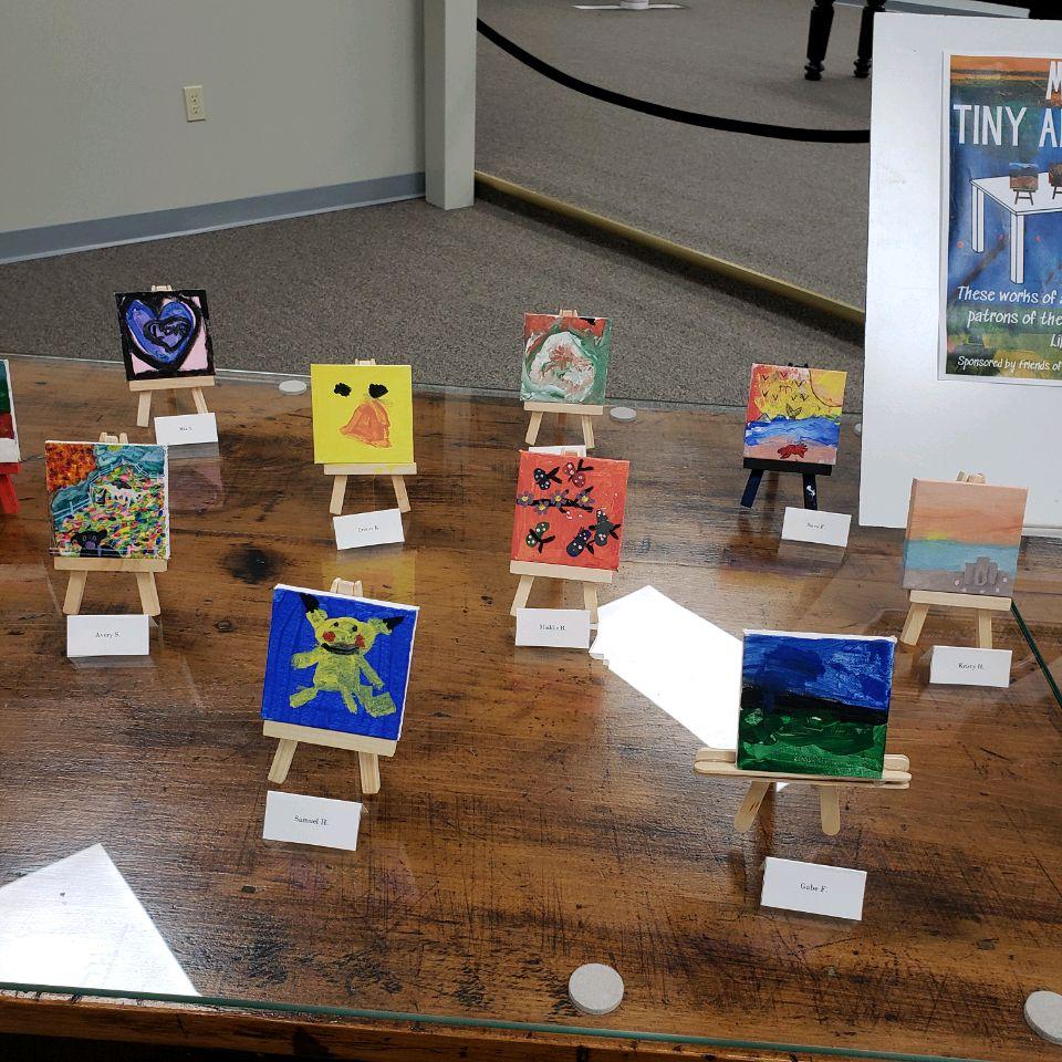 Tiny art show