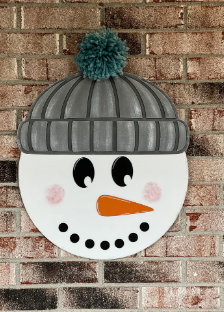 Snowman Door Hanger 