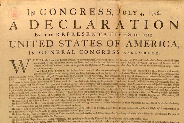 declaration of independence